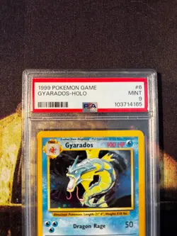 PSA 9 Gyarados #6/102 Holo Rare - 1999 Base Set Unlimited Pokemon TCG MINT - Image 3