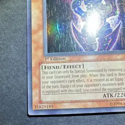 Konami Yu-Gi-Oh! Dark Necrofear LON-065 Ultra Rare 1st Ed Foil - Image 5
