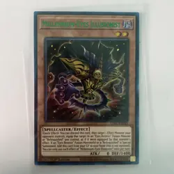 Millennium-Eyes Illusionist Purple Ultra Rare LDS1-EN045 Yu-Gi-Oh! NM - Image 1