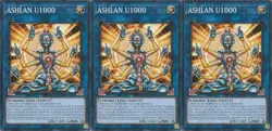 3x ASHLAN U1000 | DUAD-EN085 | Common | 1st Ed | NM | YuGiOh - Image 1