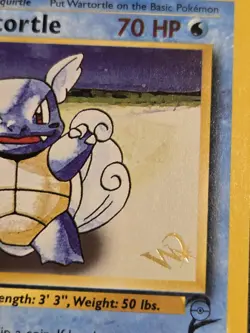 Pokemon TCG Wartortle [Base Set 2] 'W Stamp' Card #63 - NM - Image 3