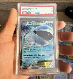 Pokemon TCG 23-Card Graded Lot Wailord EX PSA 7 & Poliwag CGC 10 Holo - Image 1