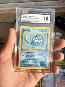Pokemon TCG 23-Card Graded Lot Wailord EX PSA 7 & Poliwag CGC 10 Holo - Image 2