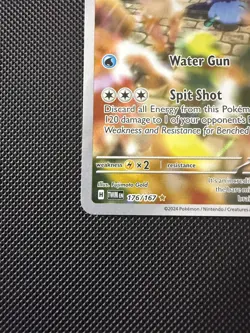 Pokemon TCG Cramorant Illustration Rare Card Twilight Masquerade 176/167 - NM - Image 5