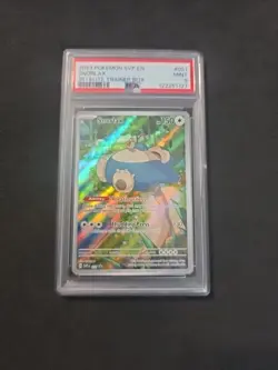2023 POKEMON SVP EN-SV BLACK STAR PROMO 151 ELITE TRAINER BOX #051 SNORLAX PSA 9 - Image 3