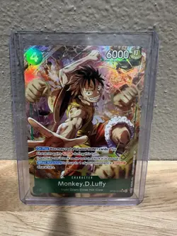 Monkey D. Luffy ST30-012 SR Parallel Start Deck EX ONE PIECE Card NM ENGLISH - Image 1