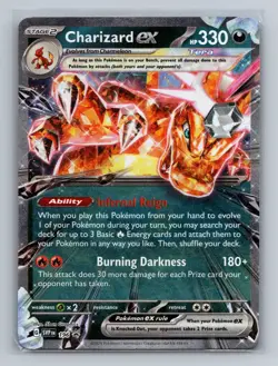 Charizard ex - 196 Pokemon TCG Promo SV: Scarlet & Violet Promo Cards Near Mint - Image 1
