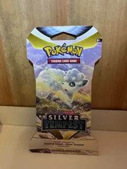 Nintendo Pokemon TCG Silver Tempest Booster Pack Sleeved - 10 Cards 820650850929 - Image 1
