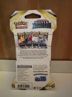 Nintendo Pokemon TCG Silver Tempest Booster Pack Sleeved - 10 Cards 820650850929 - Image 2