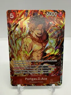 Portgas.D.Ace (Illustration Box Vol.5) ST15-005 One Piece Promotion Cards Foil - Image 1