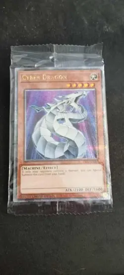 yugioh card Cyber Dragon TN23-EN005 YuGiOh 25th Anniversary Tin: Dueling Heroes - Image 1
