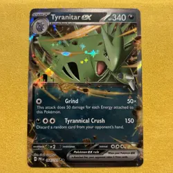 Tyranitar EX 064/131 Sv: Prismatic Evolutions Pokemon Card - Image 1