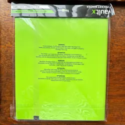 VAULT X 9 Pocket Strap Binder Lie Green 20 Page Album 360 Cards Folio Folder - Image 4