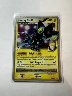 Luxray GL LV.X 109/111 Holo Rising Rivals Pokemon Card Holo - Image 1