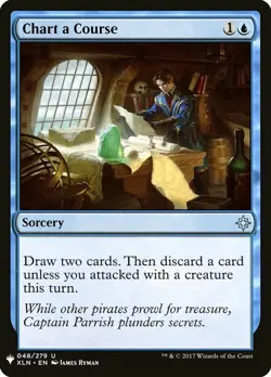 MTG CHART A COURSE EXC - TRACCIARE LA ROTTA - MYS - MAGIC - Image 1