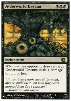 MTG UNDERWORLD DREAMS POOR - SOGNI DEL MONDO SOTTERRANEO - 8TH - MAGIC - Image 1