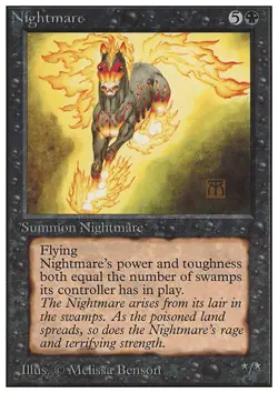MTG NIGHTMARE IT POOR - INCUBO - FWB - MAGIC - Image 1