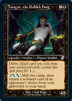 MTG TASIGUR, THE GOLDEN FANG EXC - TASIGUR, LA ZANNA D'ORO - TSR X EN - MAGIC - Image 1