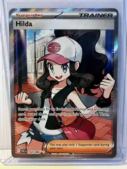 Hilda 164/086 Full Art Ultra Rare Card - Pokemon Scarlet & Violet: White Flare - Image 2