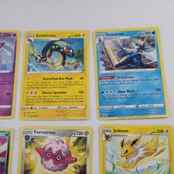 2020 Pokemon Card Lot Of 12 Series 185 - Image 3