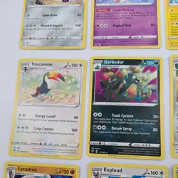 2020 Pokemon Card Lot Of 12 Series 185 - Image 4