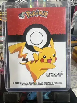 Pidgey #16 - Cracked Ice Holo - Crystal Collection 2024 - Pokemon Card - Image 2