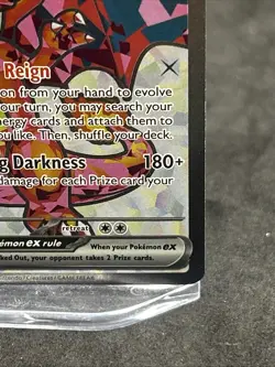 Charizard Ex OBF 215/197 Obsidian Flames Full Art Tera Rare Card Pokemon NM - Image 5