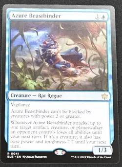 Azure Beastbinder - Bloomburrow MTG Magic the Gathering Card NM - Image 1