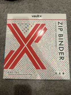Vault X Pokemon 151 Binder 12 Pocket Zip Eco-Tec Anniversary Edition NEW IN HAND - Image 1