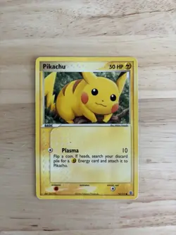 Pikachu 74/112 Common FireRed & LeafGreen Pokemon Lightly Played - Image 1