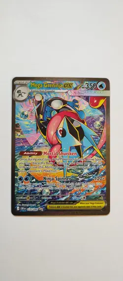 Pokemon TCG Mega Greninja ex sar 116/086 Holodex AI Graded 10 - Image 2