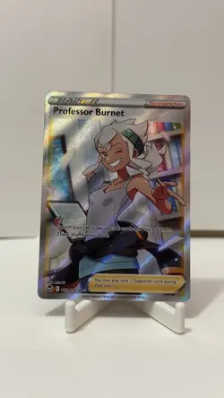 Pokemon TCG Professor Burnett TG26/TG30 Full Art Silver Tempest NM - Image 1