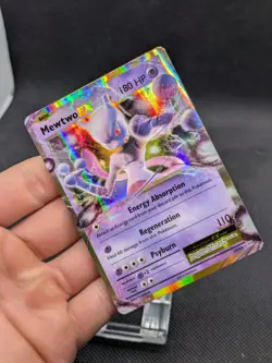 Pokemon TCG XY Evolutions Mewtwo EX Holo 52/108 NM - Image 2