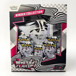 Pokemon TCG White Flare Binder Collection – Factory Sealed - Image 1