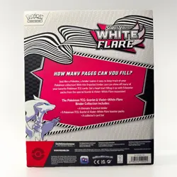 Pokemon TCG White Flare Binder Collection – Factory Sealed - Image 2
