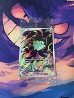 SEALED Bulbasaur 133/132 Mega Evolution Stamped Near Mint Pokemon TCG - Image 3