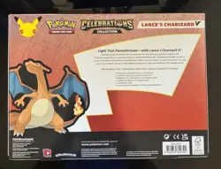 Pokemon TCG Celebrations Collection Box Lance's Charizard V Mint Sealed! - Image 2