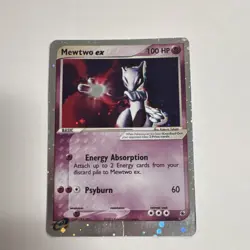 Pokemon Mewtwo ex EX Ruby & Sapphire 101/109 Ultra Rare Holo 100HP English - Image 1