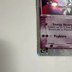 Pokemon Mewtwo ex EX Ruby & Sapphire 101/109 Ultra Rare Holo 100HP English - Image 5