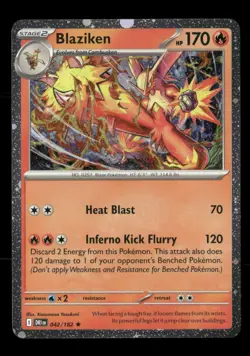 Blaziken (Cosmos Holo) 042/182 NM/M Pokemon - Image 1