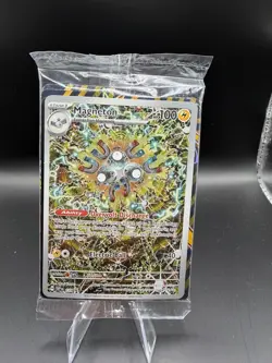 Pokemon Sealed Magneton SVP 159 Surging Sparks Full Art Holo Black Star Promo - Image 1