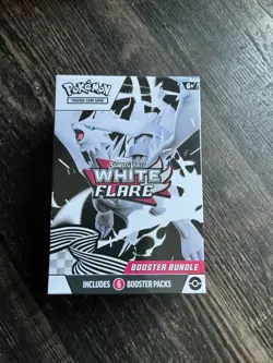 Pokemon TCG Scarlet & Violet—White Flare Booster Bundle 6 Packs (60 Cards) - Image 1