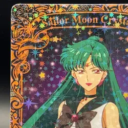 Pluto Setsuna Trista Meiou Sailor Moon Vintage Crystal Cards Prism TCG Japan - Image 2