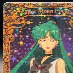 Pluto Setsuna Trista Meiou Sailor Moon Vintage Crystal Cards Prism TCG Japan - Image 3