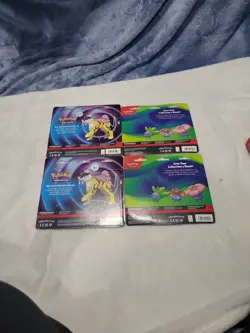 Pokemon TCG Lot Of 4, 2 Pack Blister, Raikou And Vileplume - Image 2
