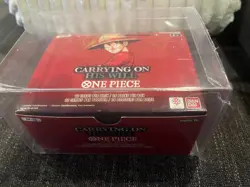 One Piece OP13 Carrying on His Will English FULL Booster Box (Protective Case)🔥 - Image 4