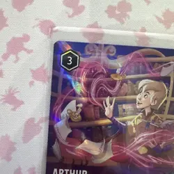 Arthur Wizards Apprentice 207/204 Enchanted Rise Of The Floodborn Disney Lorcana - Image 2