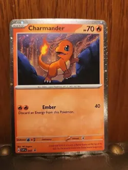 Charmander - 047 (Cosmos Holo) 047 Sv: Scarlet & Violet Promo Cards Holo - Image 1