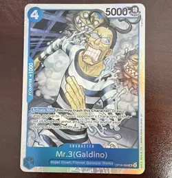 Bandai One Piece Card Game Mr.3 (Galdino) OP16-056 Special 5000/4 EN - Image 1