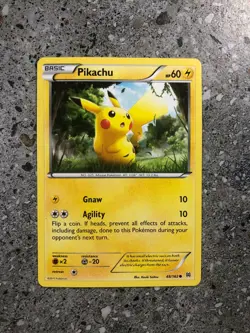 Pokemon TCG Cards Pikachu 48/162 Fates Collide NM-M - Image 1